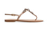 Rosalba Gold Chain Sandals