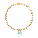 Curva Evil Eye Anklet