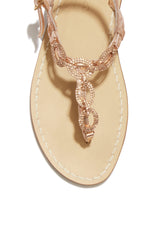 Rosalba Gold Chain Sandals